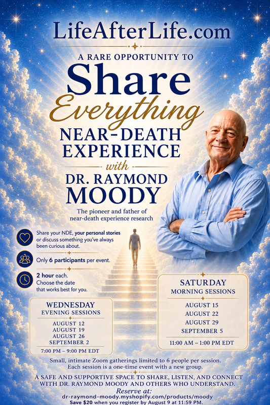 Share Everything NDE with Dr. Raymond Moody Tickets